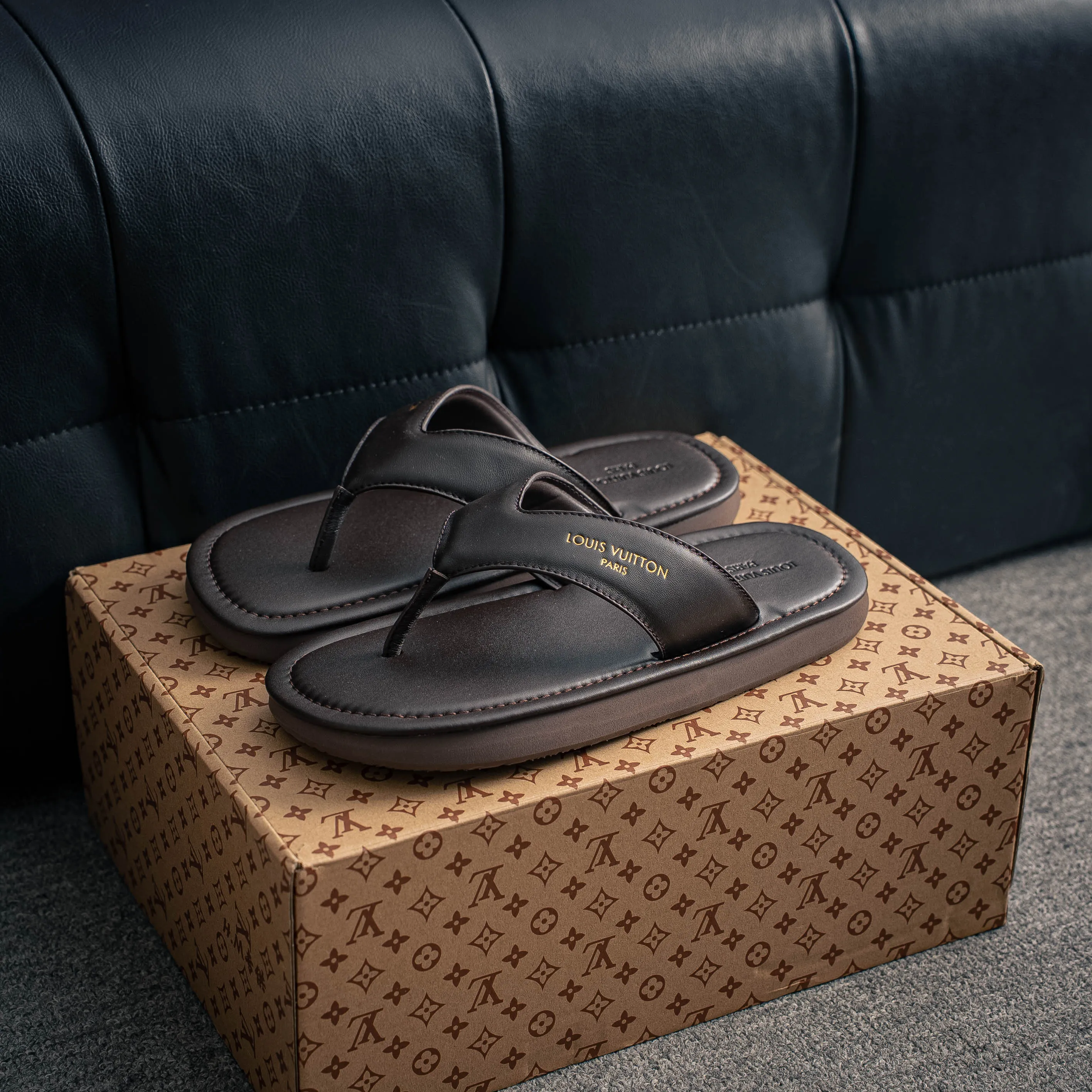 # LOUIS VUITTON ｜ 2026ss LOUIS VUITTON Venice Cowhide Leather Shoes Shoes Sandals 。 Cowhide Leather ，Shoes